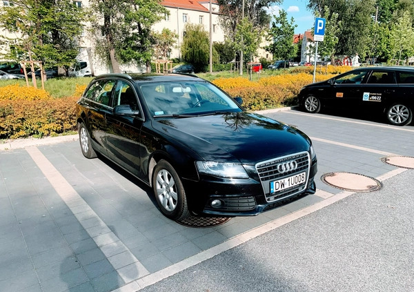 Audi A4 cena 30000 przebieg: 213000, rok produkcji 2009 z Wrocław małe 79